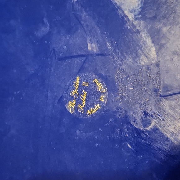 The Golden Rabbit II Moose Design Enamelware Serving Bowl - Picture 6 of 9